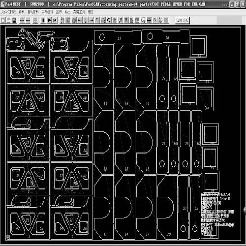 Nesting Laser Cutting 1