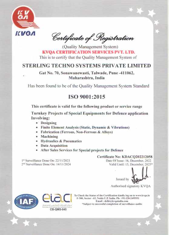 KVQA ISO Certification