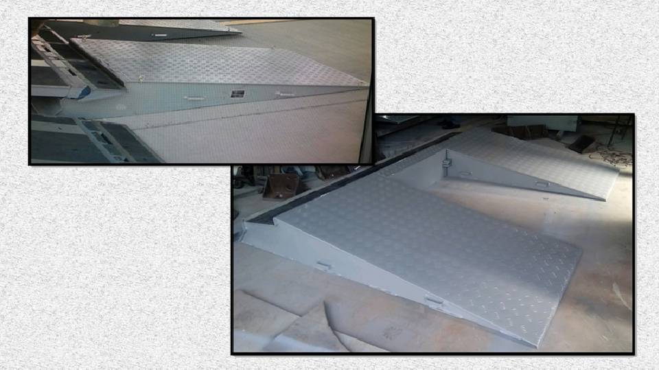 ALUMINUM-ALLOY RAMP FOR C17 AIRCRAFT